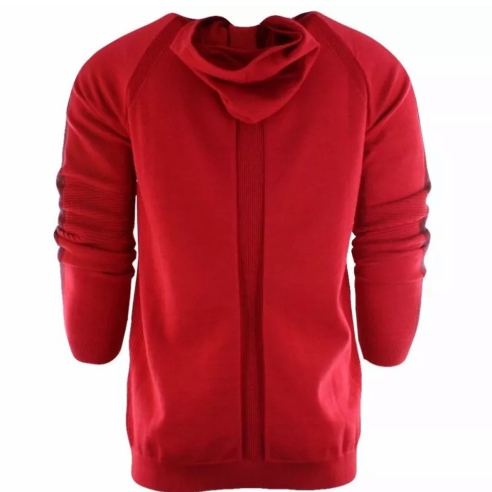 Puma Evokniit Full Zip Hoodie Men’s Red - Picture 2 of 3